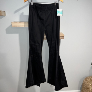 Black flare pants NWT